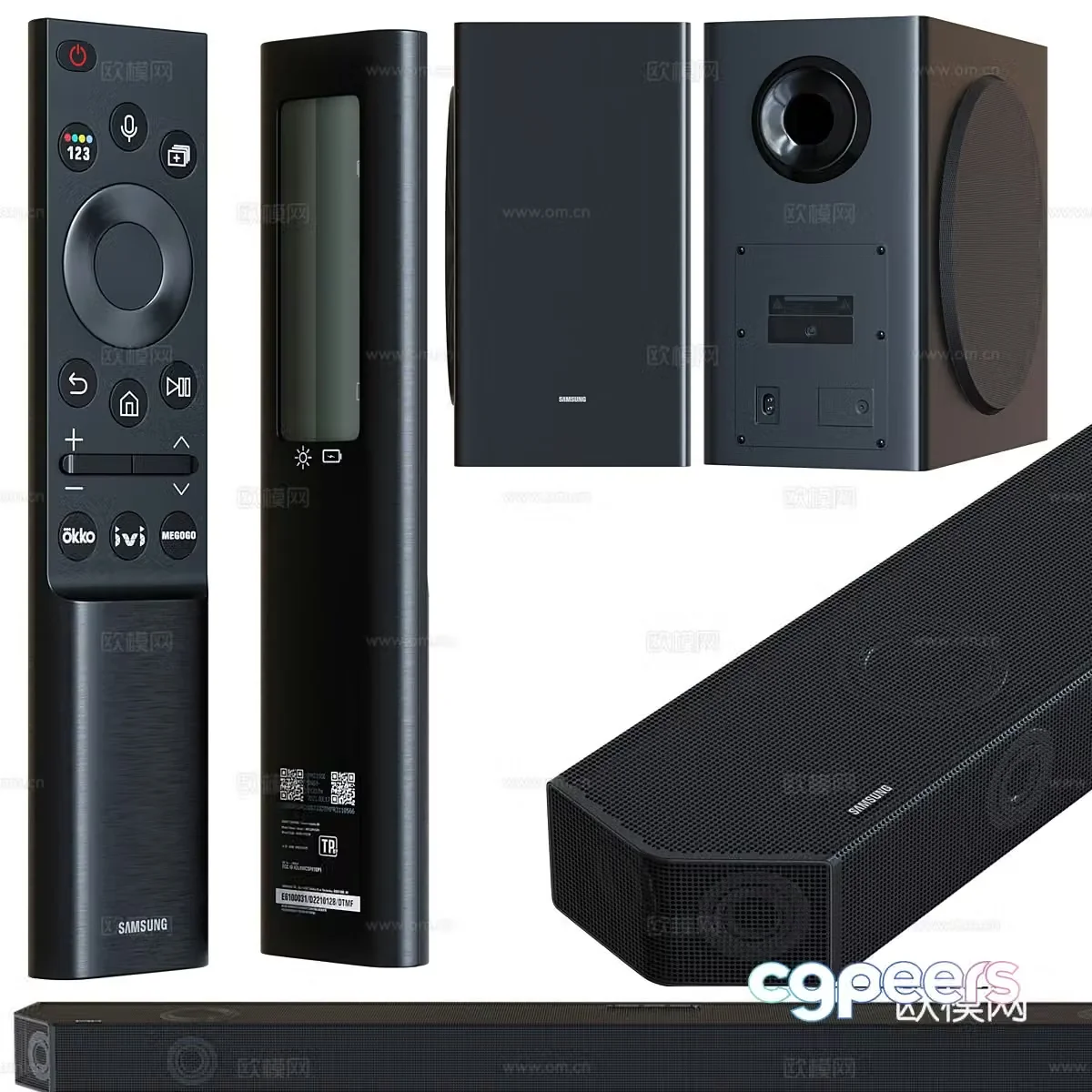 Vertical speaker bluetooth speaker 3d model