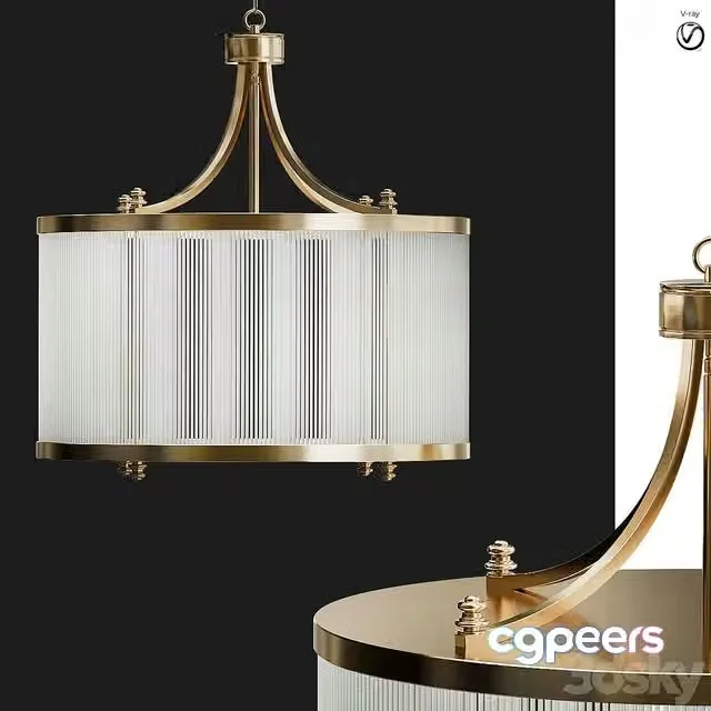 3ds Max Free – Glass Tube Chendelier