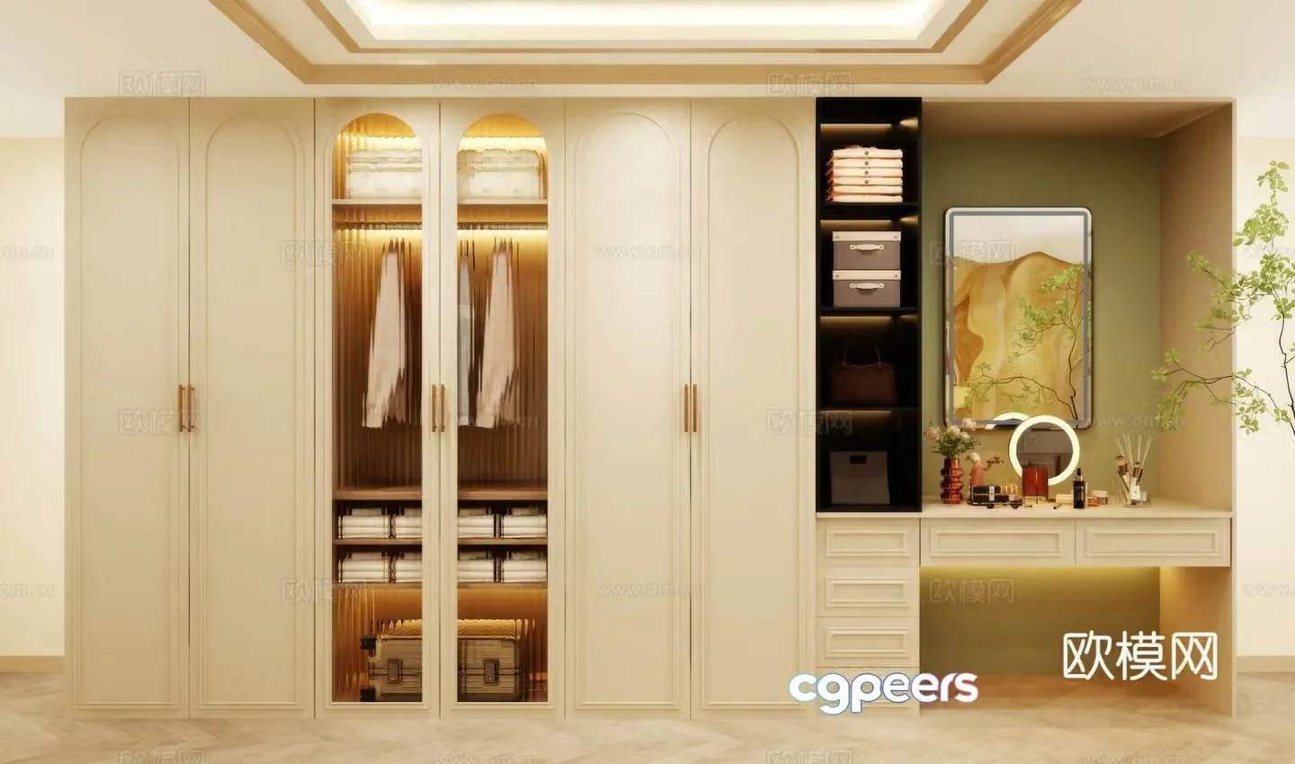 Wardrobe design Wardrobe renderings Wardrobe wardrobe design Wardrobe cabinet 3d model