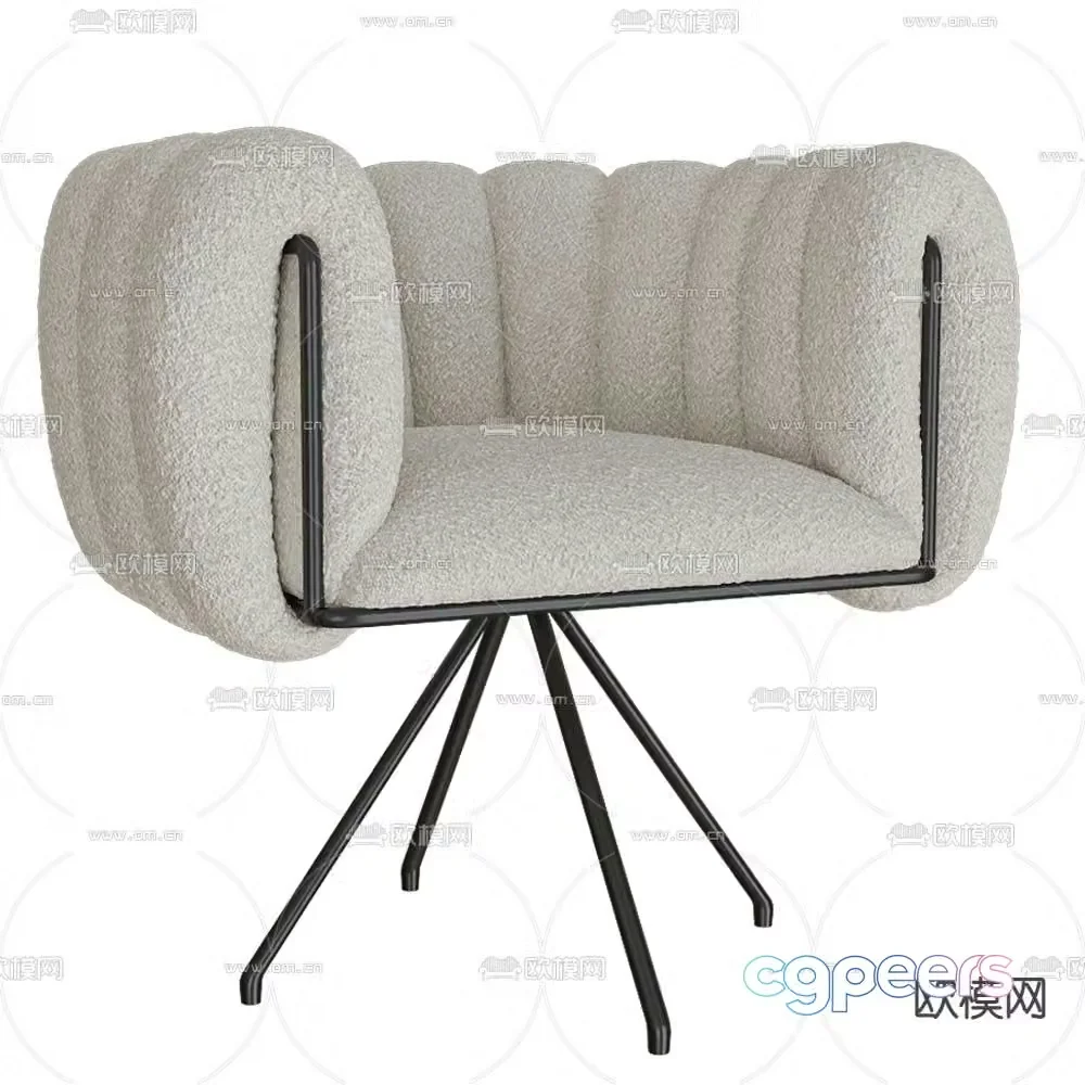 DIZA leisure chair 3d model