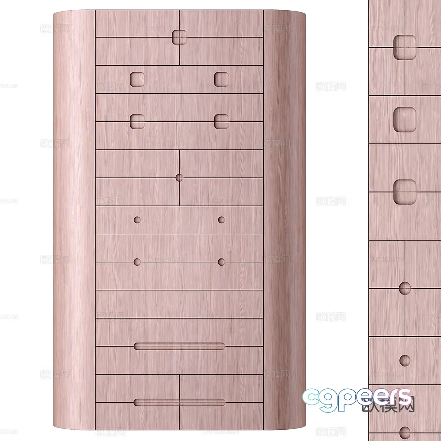 Children’s Wardrobe 3d Model