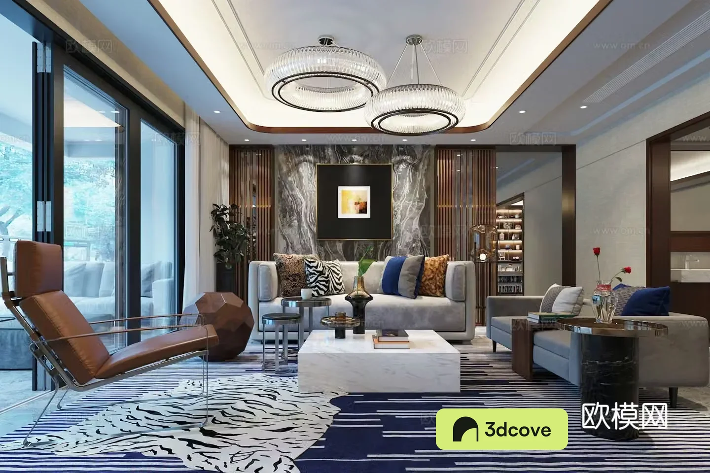 Light luxury living room
