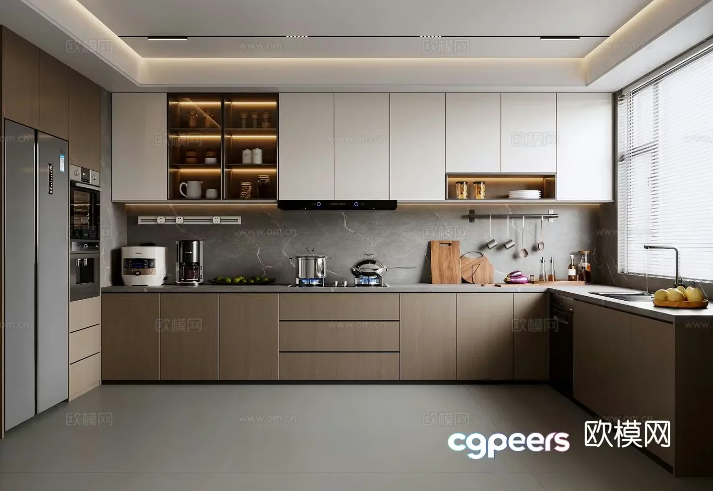 Italian kitchen 3d model