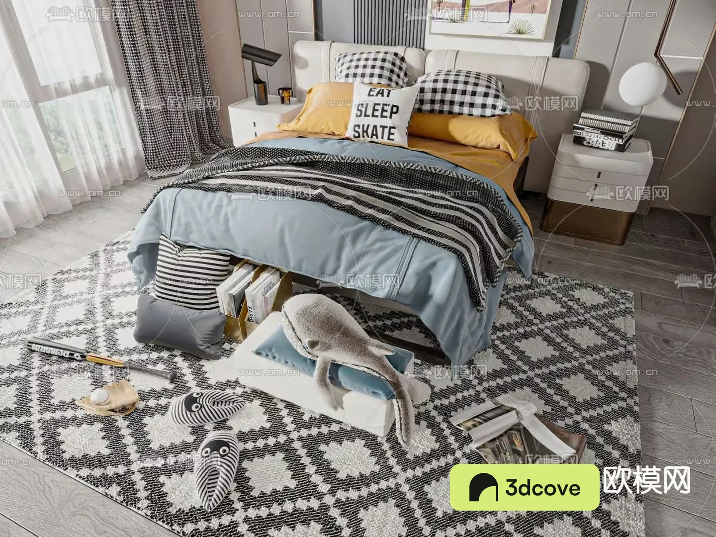 Modern children’s bed