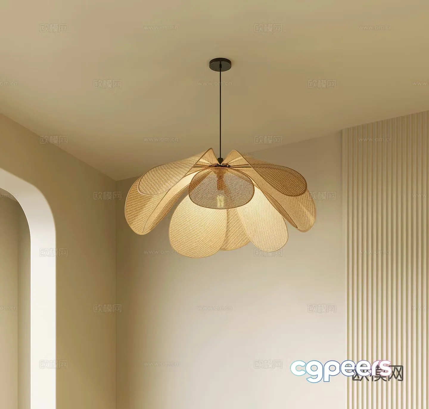 Chandelier Jijifenghuai chandeliers decorative chandeliers 3D model