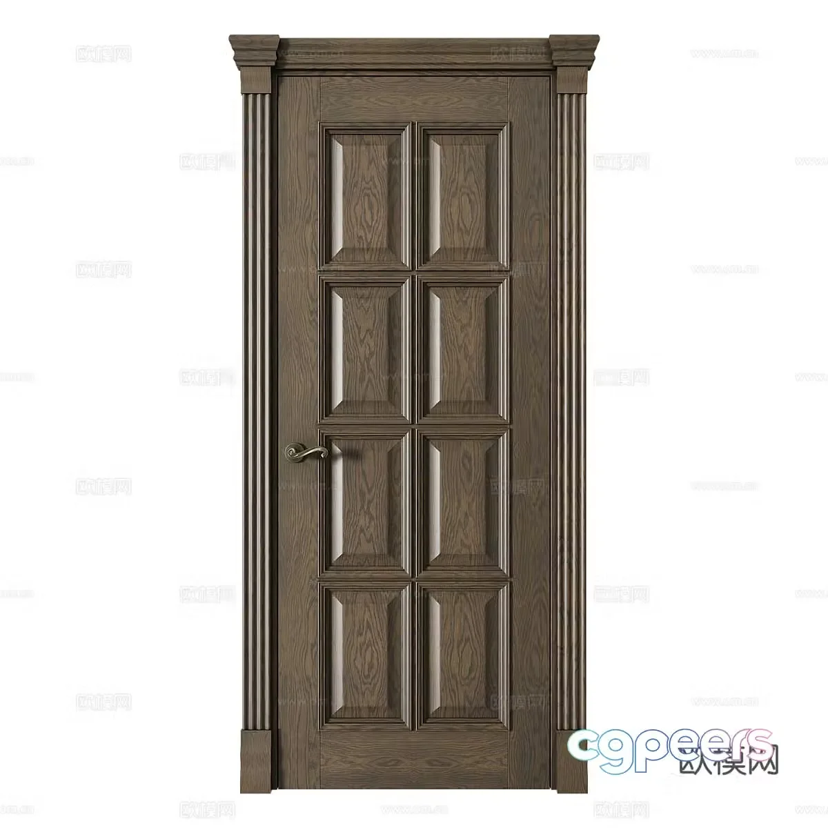 Indoor door 3d model