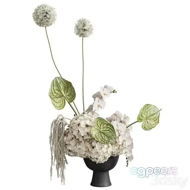 3ds Max Free – Flower In Vase 49