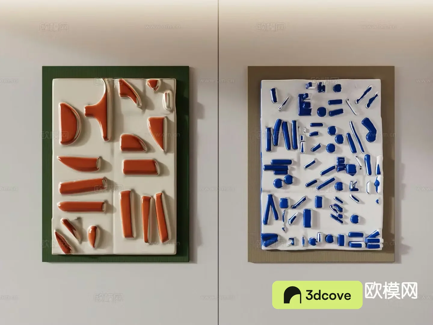 Three-dimensional wall decoration relief hanging decoration