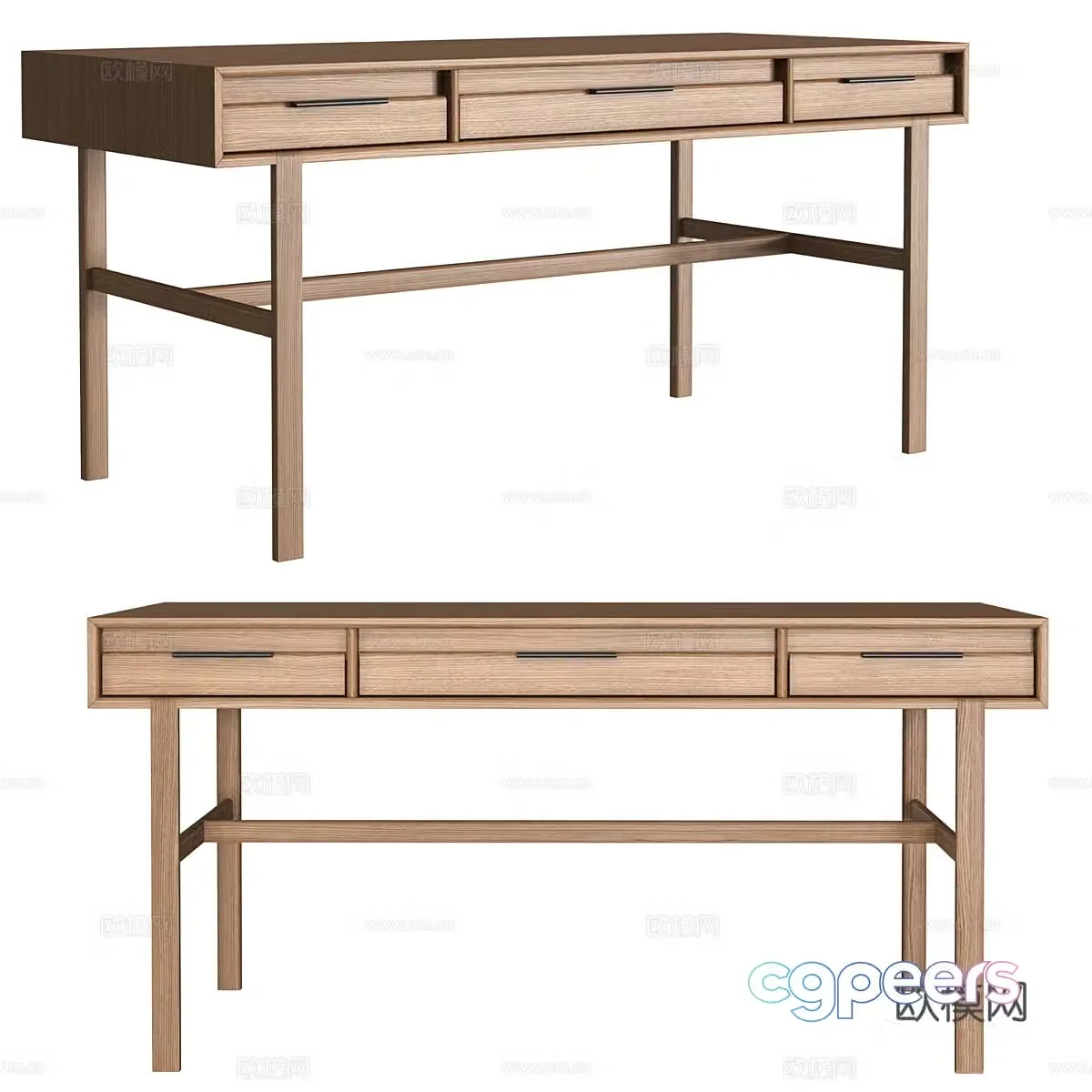 New Chinese desk 3D model