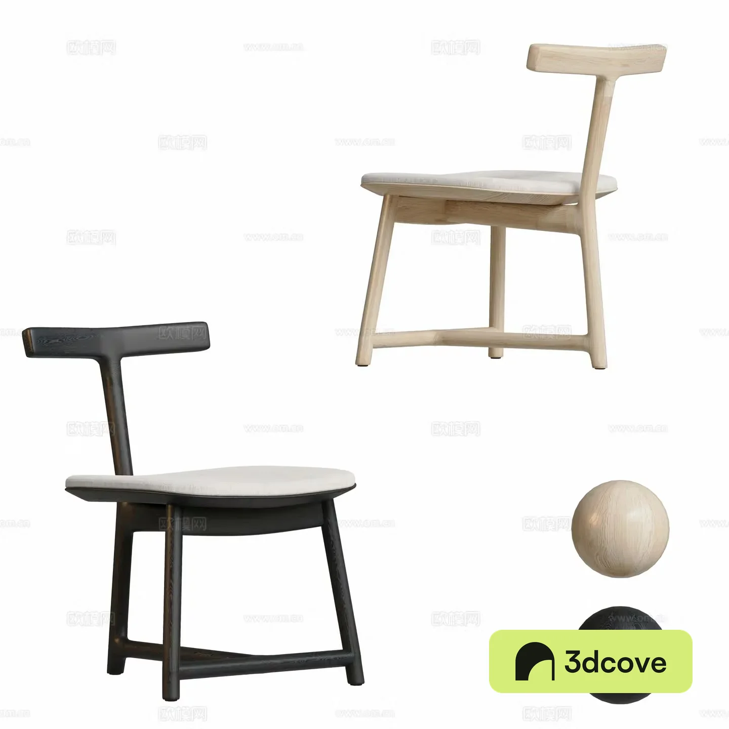 Modern chair dining chair single chair