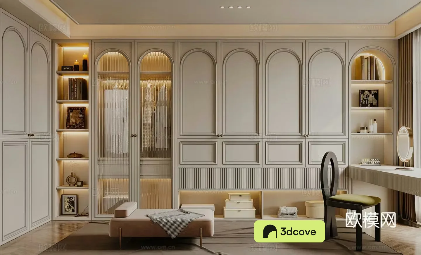 French cloakroom