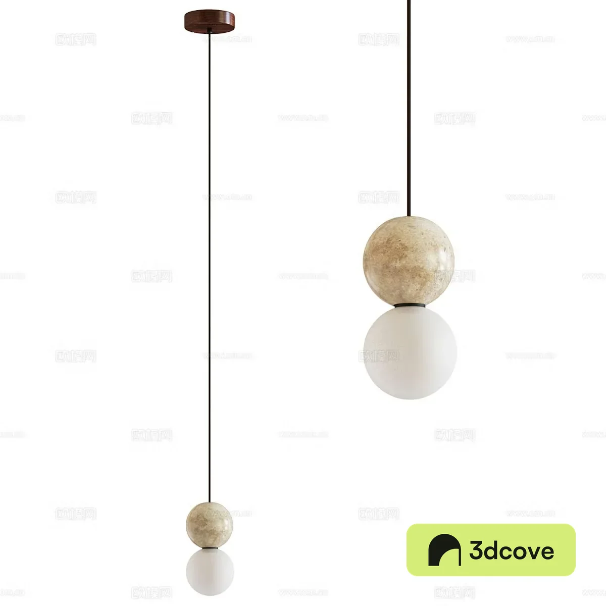 Modern small chandelier
