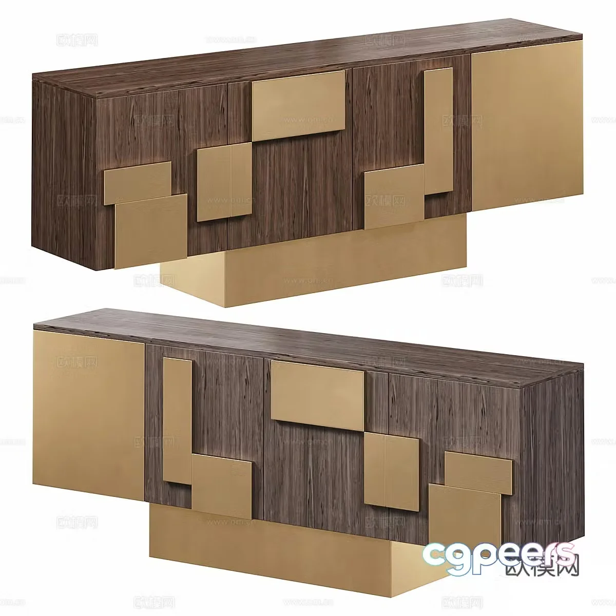 3D model of entrance cabinet
