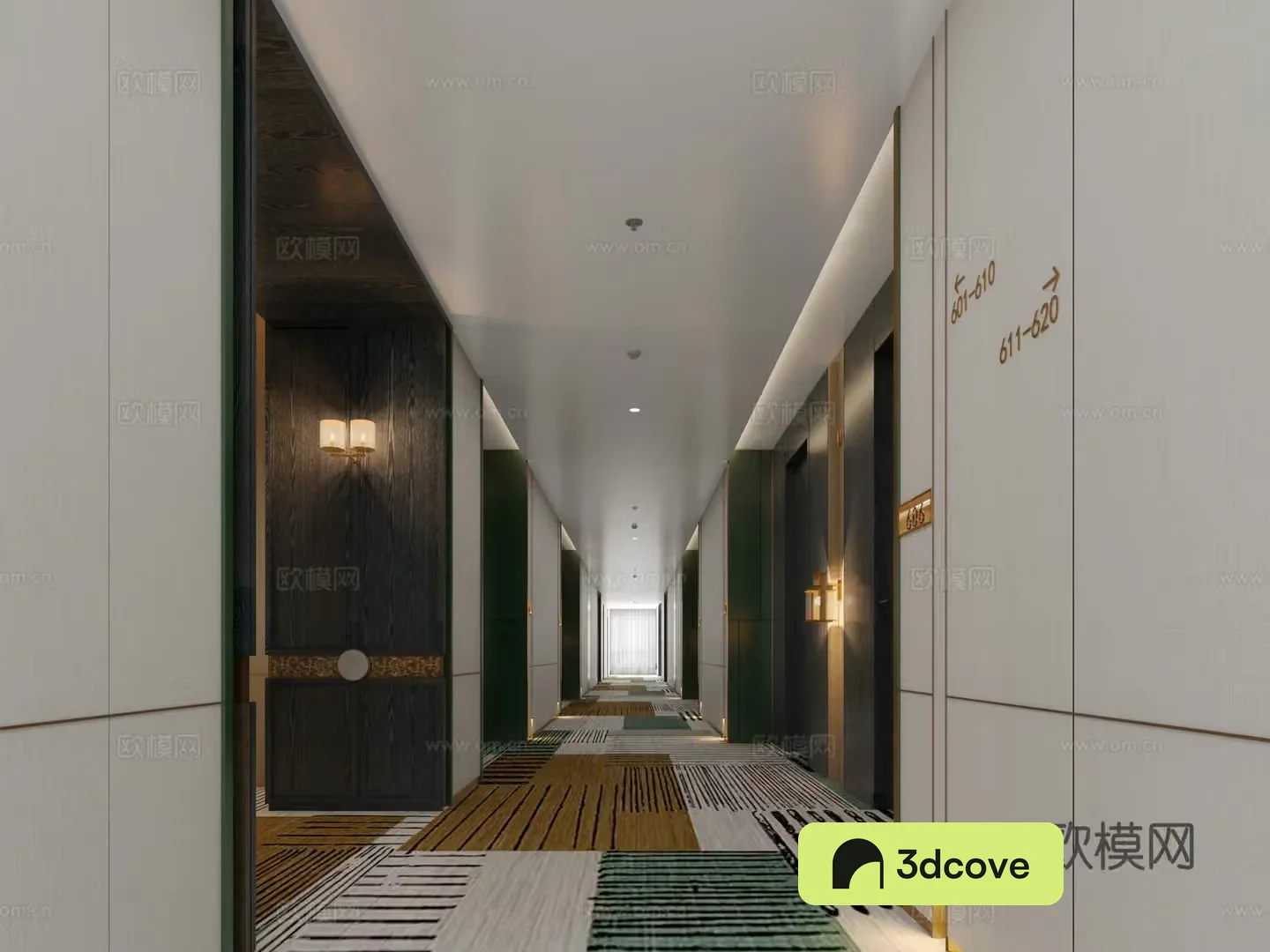Hotel aisle