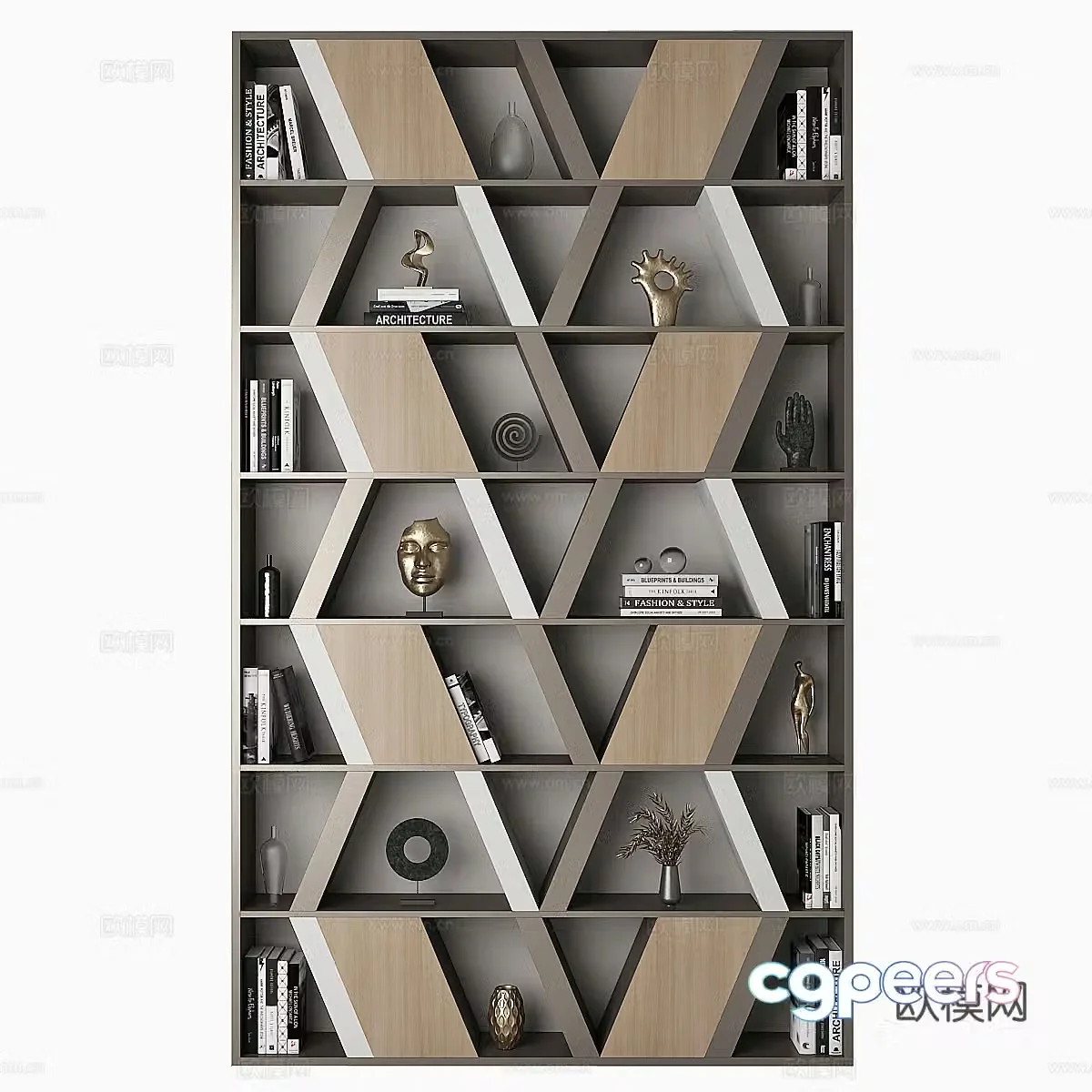 Decorative cabinet 3d model