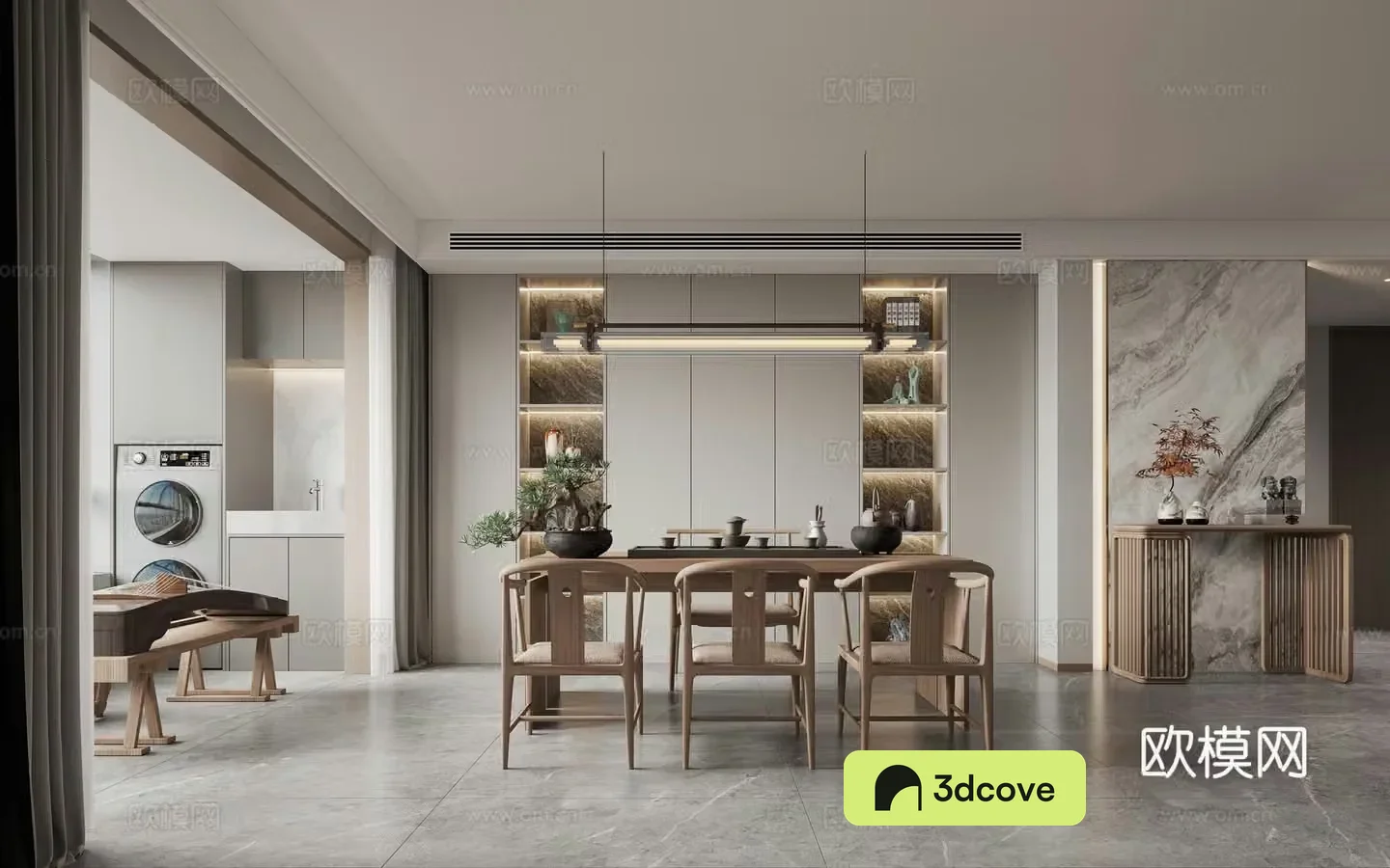 New Chinese tea room