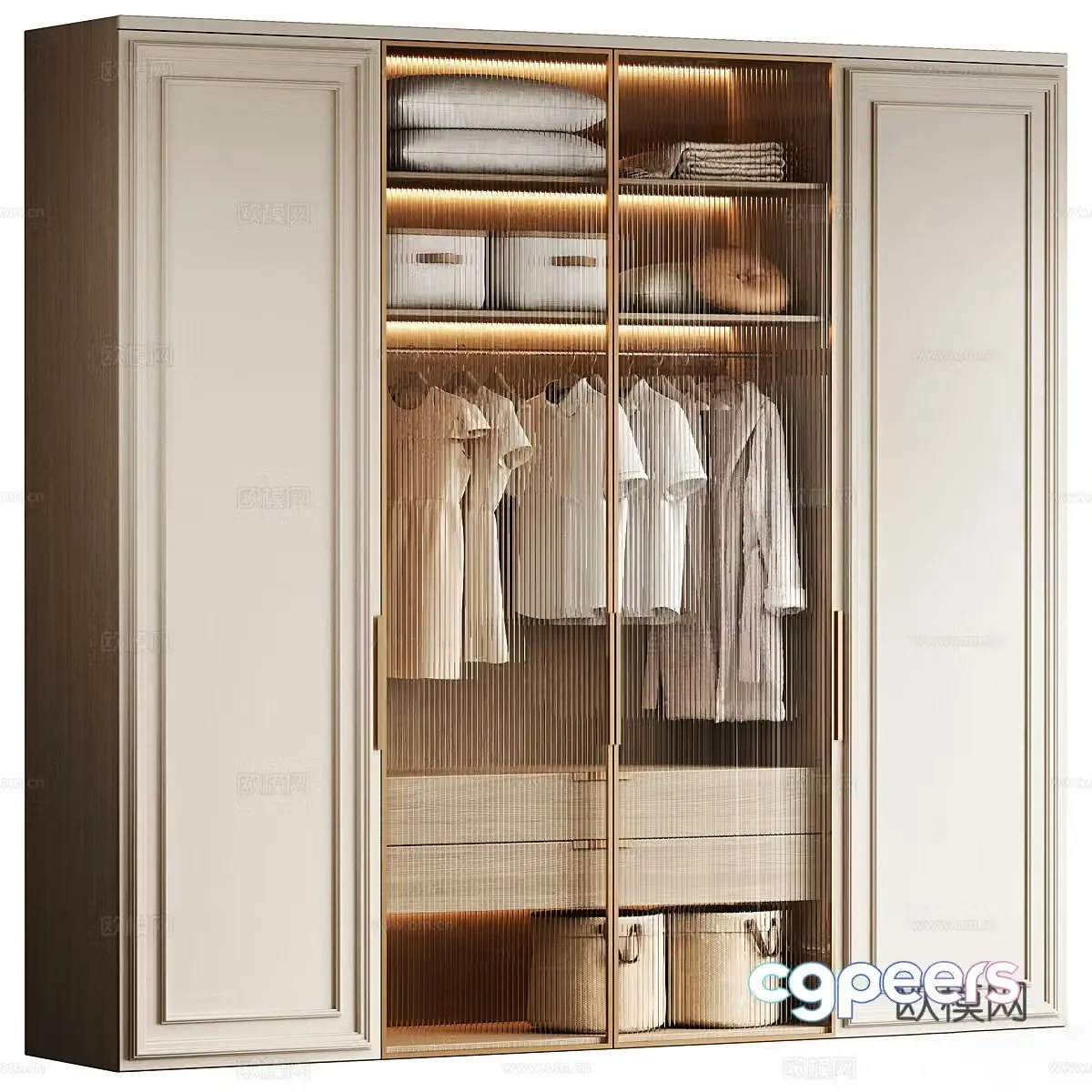 Side cabinet 3D model