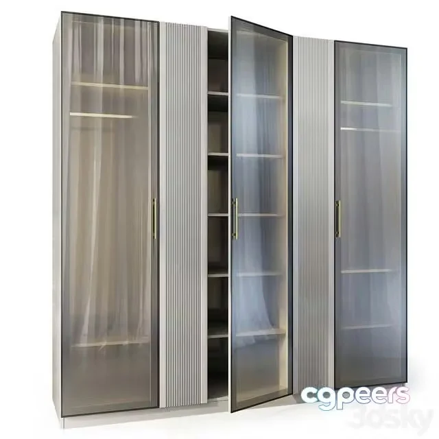 3ds Max Free – Astoria oar wardrobe. Wardrobe by Enza Home