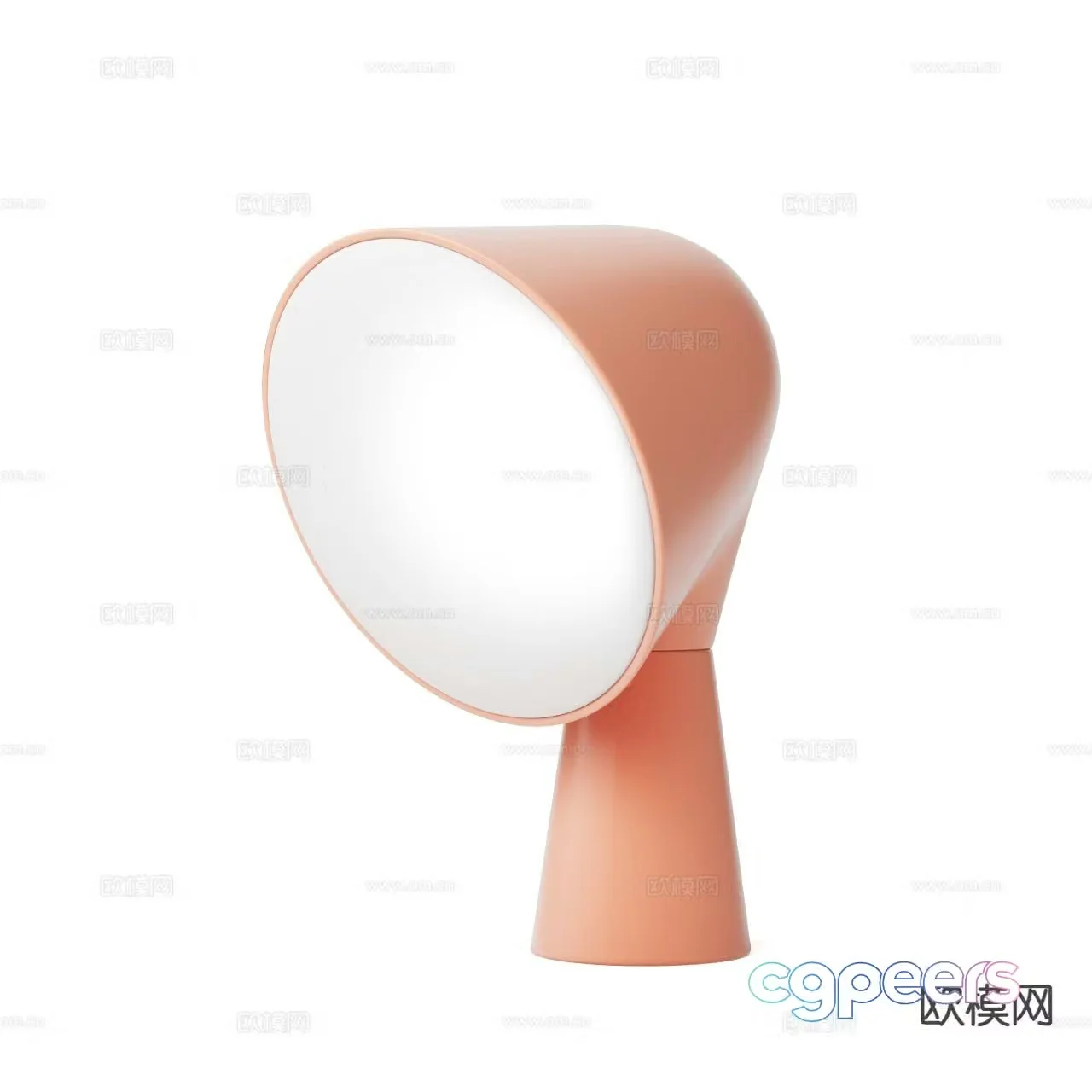 Modern desk lamp 3d model