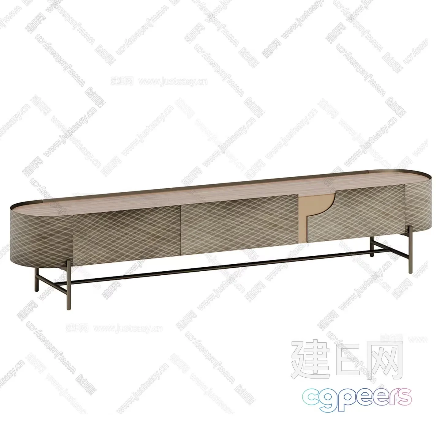 Modern Sideboard Furniture 3D Model – 5758 – VRAY Render