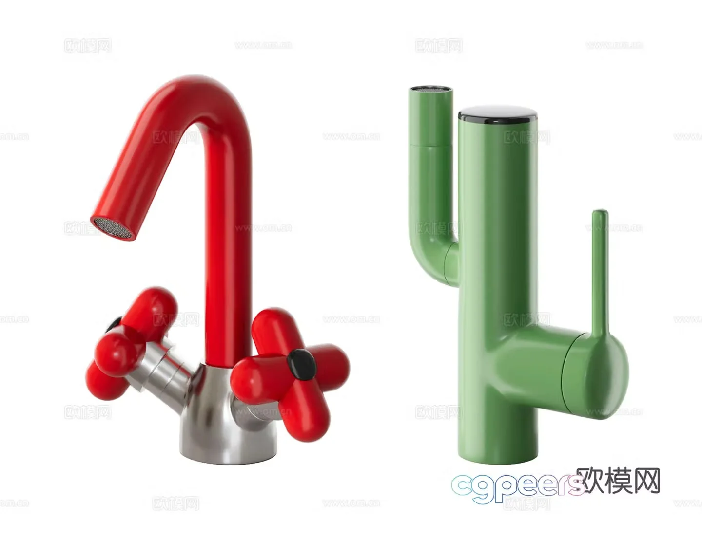 Candy faucet 3d model
