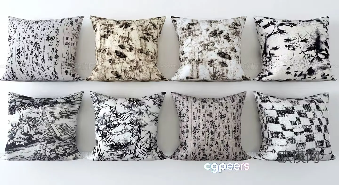 pillow 3d model