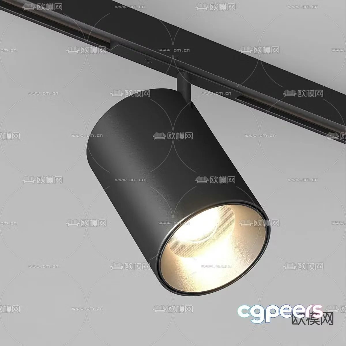 Track spotlight 3D model