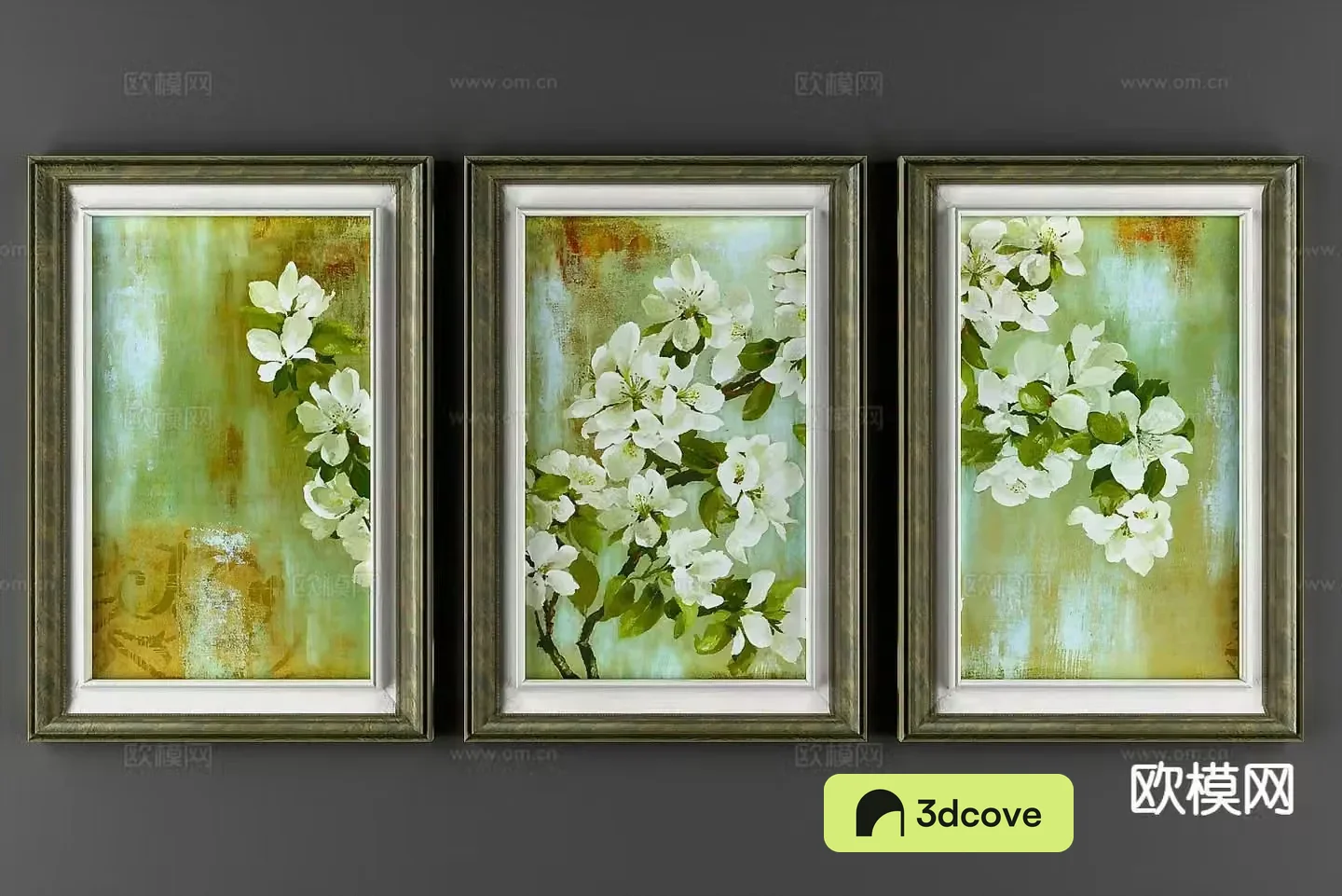 American decorative painting oil painting hanging painting