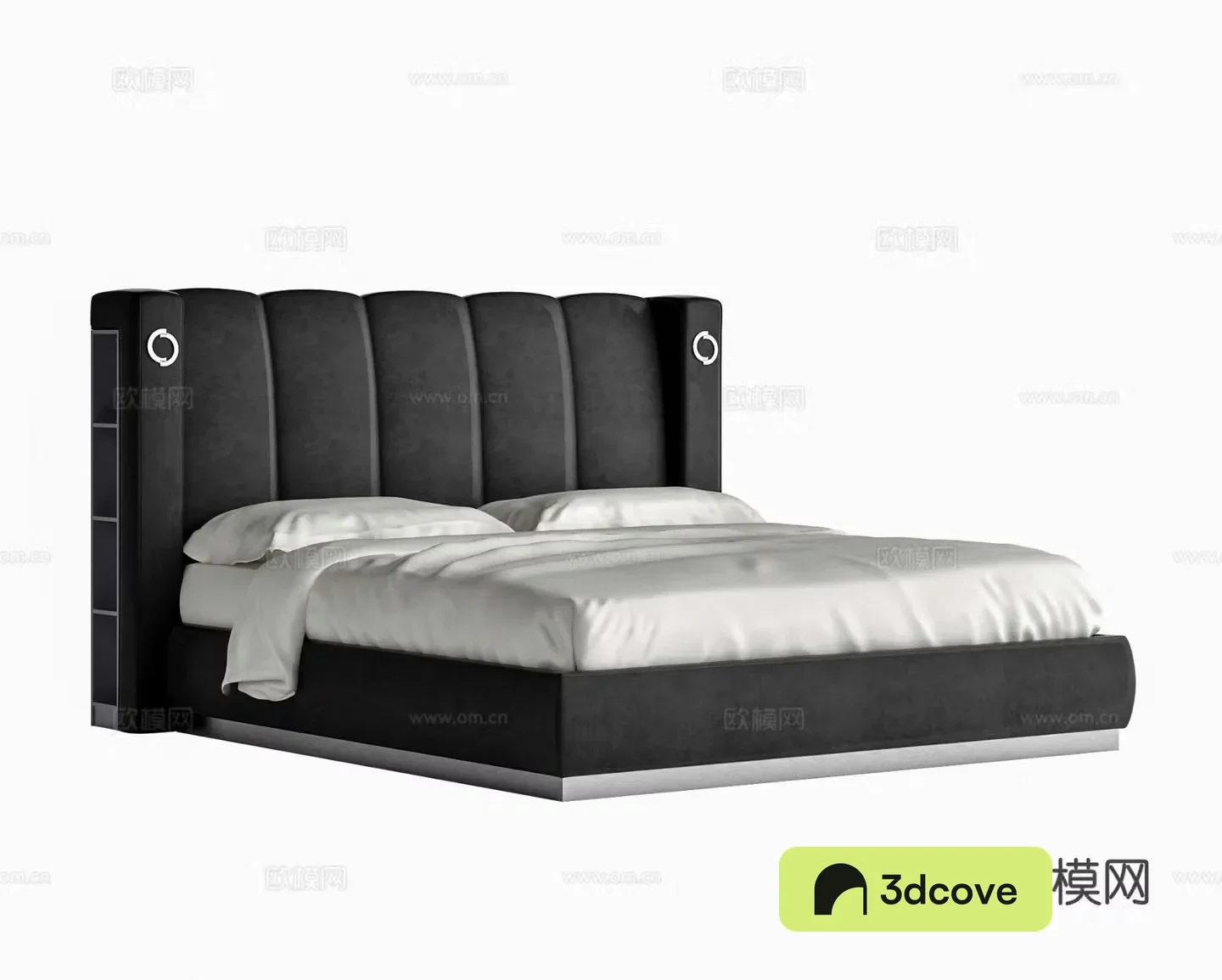 Modern double bed