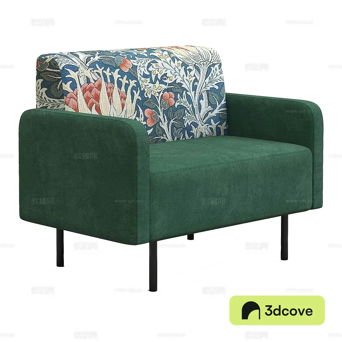 Modern single sofa