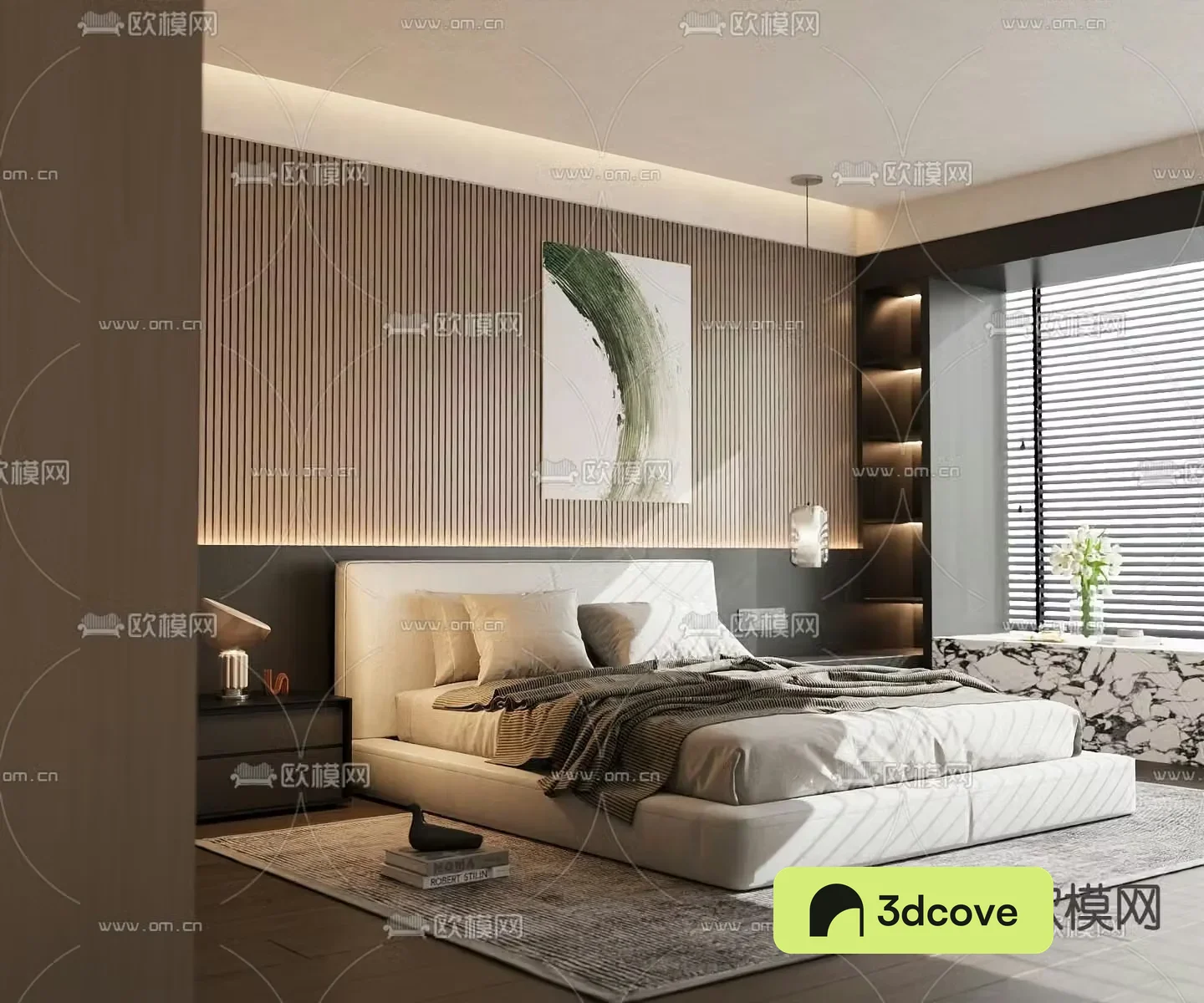 Italian double bed