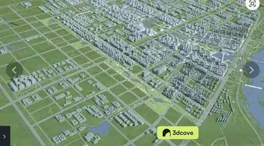 Aerial View Of A City