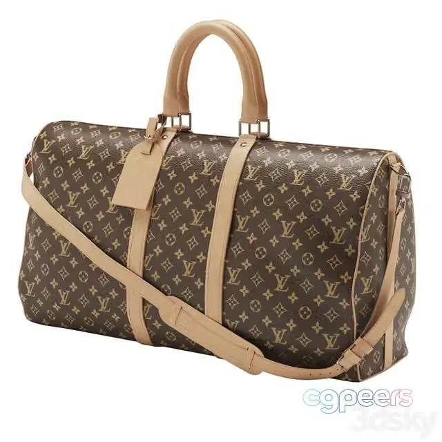 3ds Max Free – Louis Vuitton Monogram Keepall Bandouliere 55