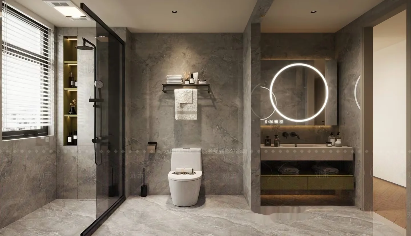 Modern Bathroom 3D Model – 16645 – VRAY Render