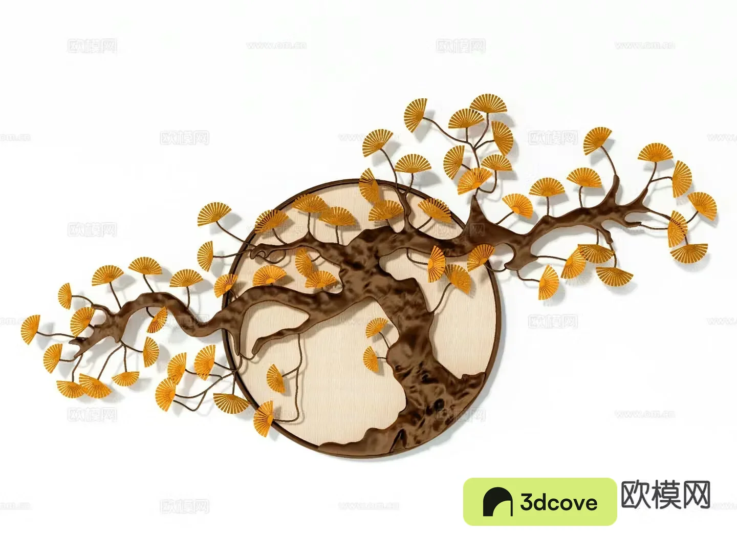 Chinese pine wall decoration hanging decoration