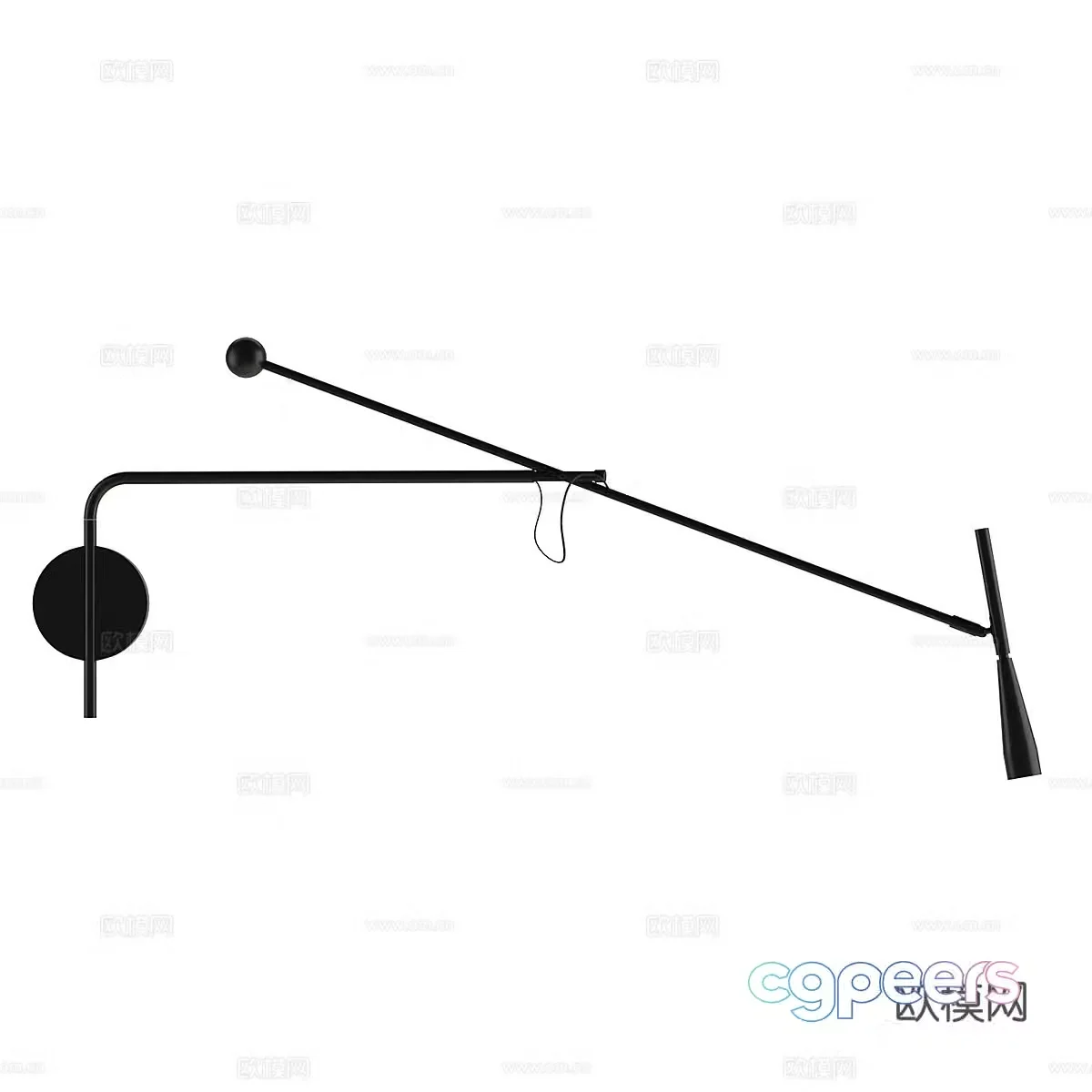 Modern simple wall lamp wall lamp simple wall lamp living room wall lamp decorative wall lamp 3d model