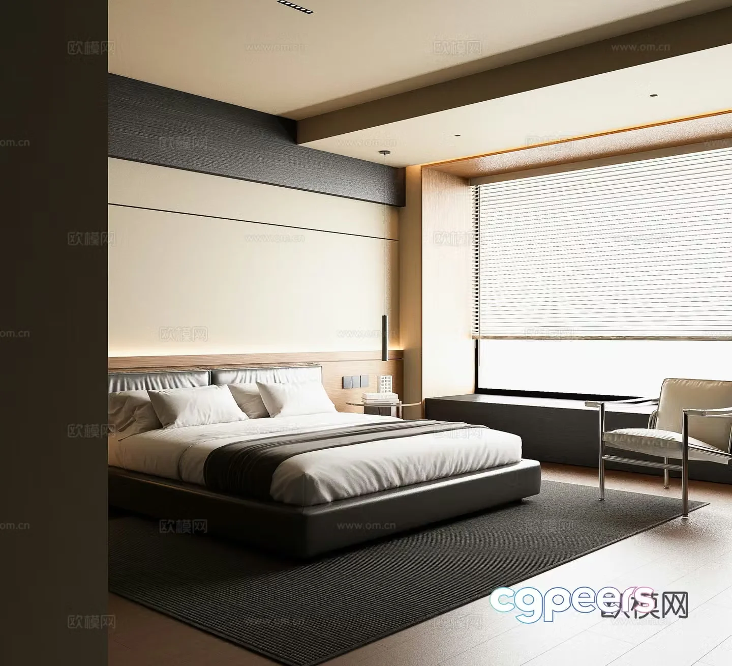 Medium style bedroom Modern bedroom Italian style bedroom Log bedroom Medium style master bedroom 3D model
