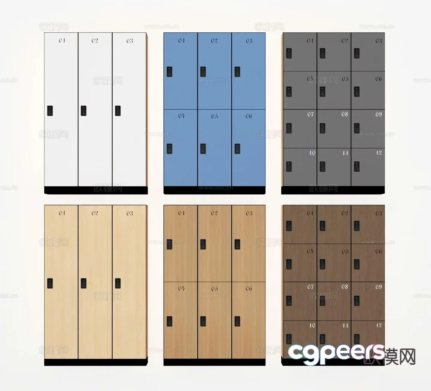 locker locker 3d model
