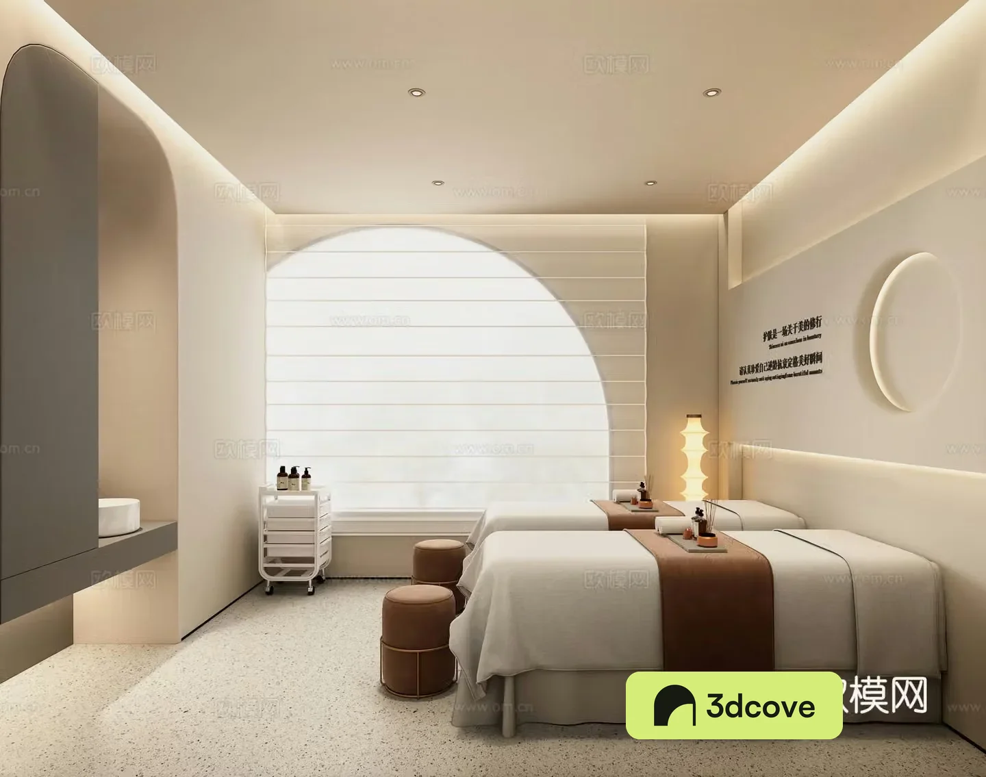 Modern SPA Beauty Salon Private Room