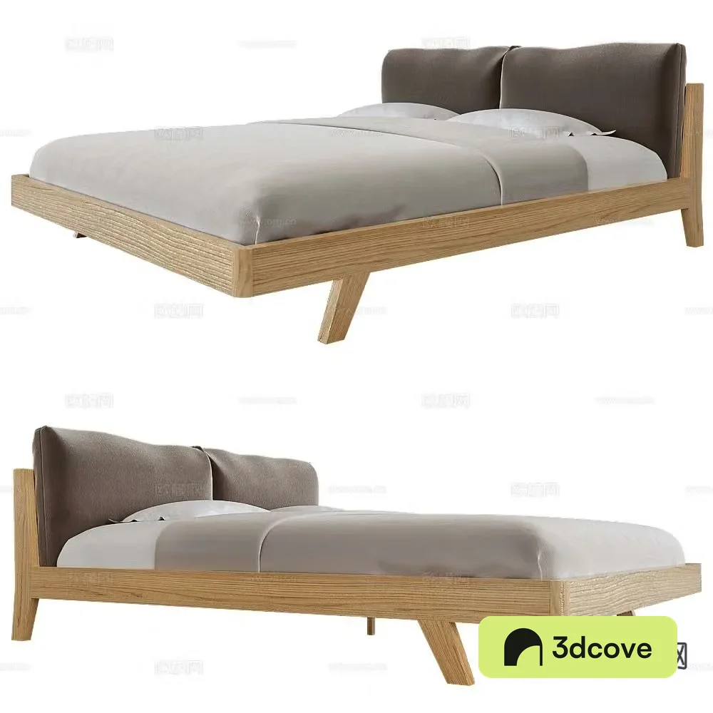 Partisan double bed
