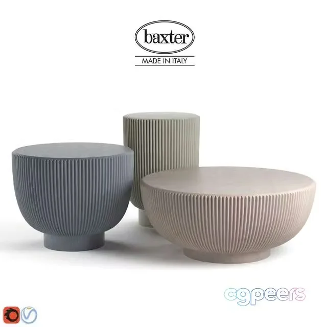 3ds Max Free – Baxter JUNO SMALL TABLE
