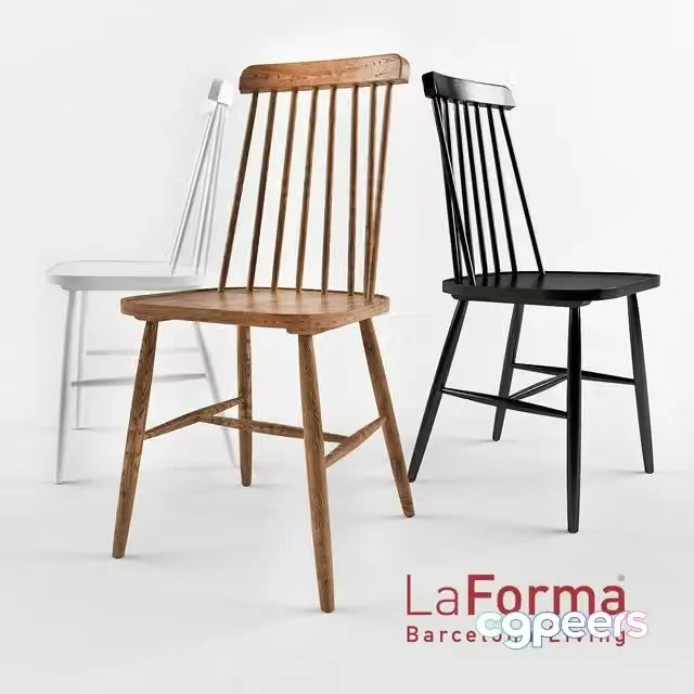 3ds Max Free – Chair ALBEUP from La Forma