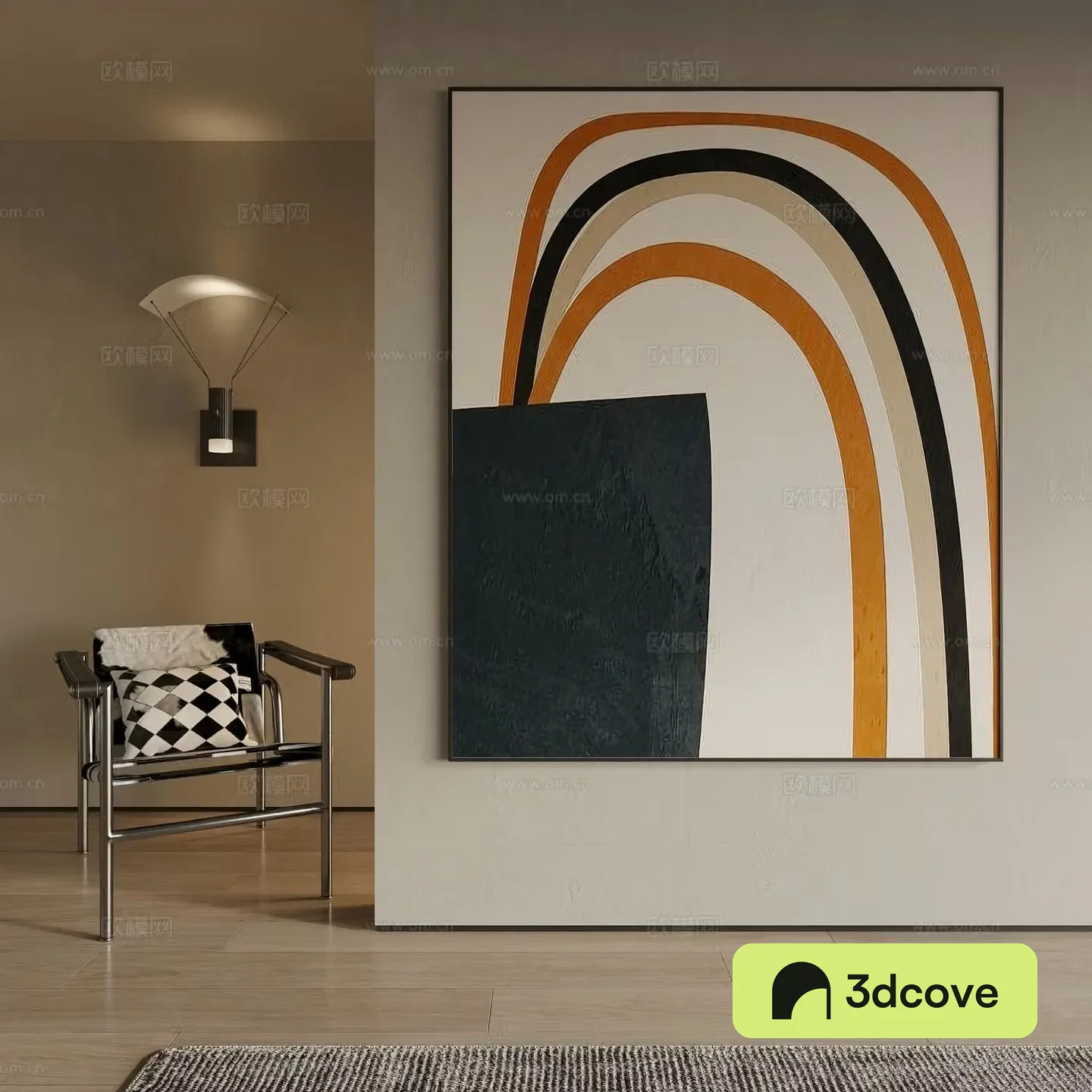 Modern decorative painting