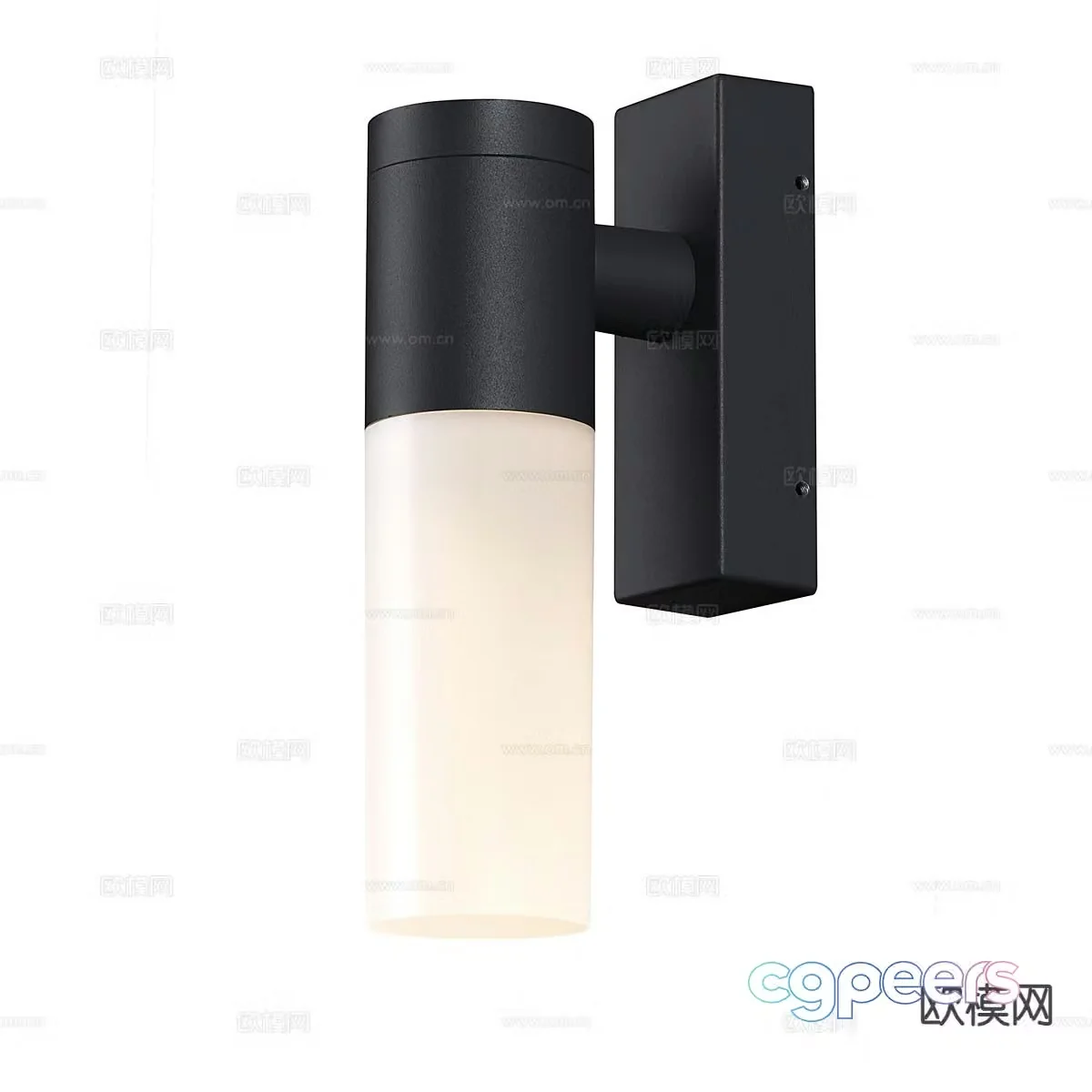 Modern wall light 3d model