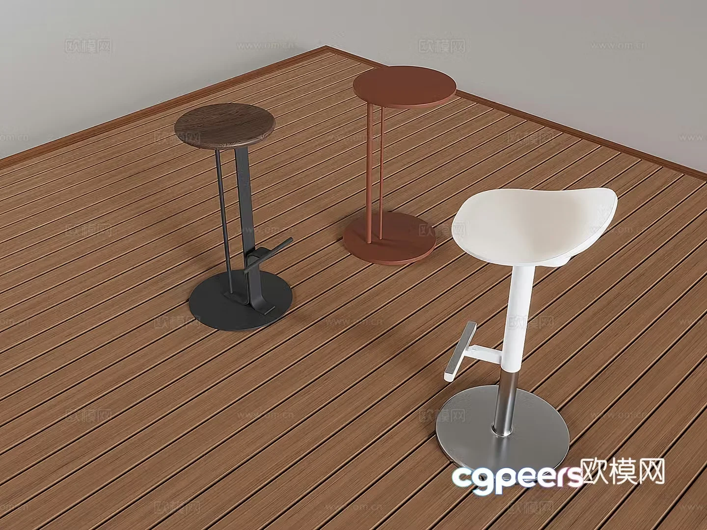 Bar chair bar stool bar stool 3d model