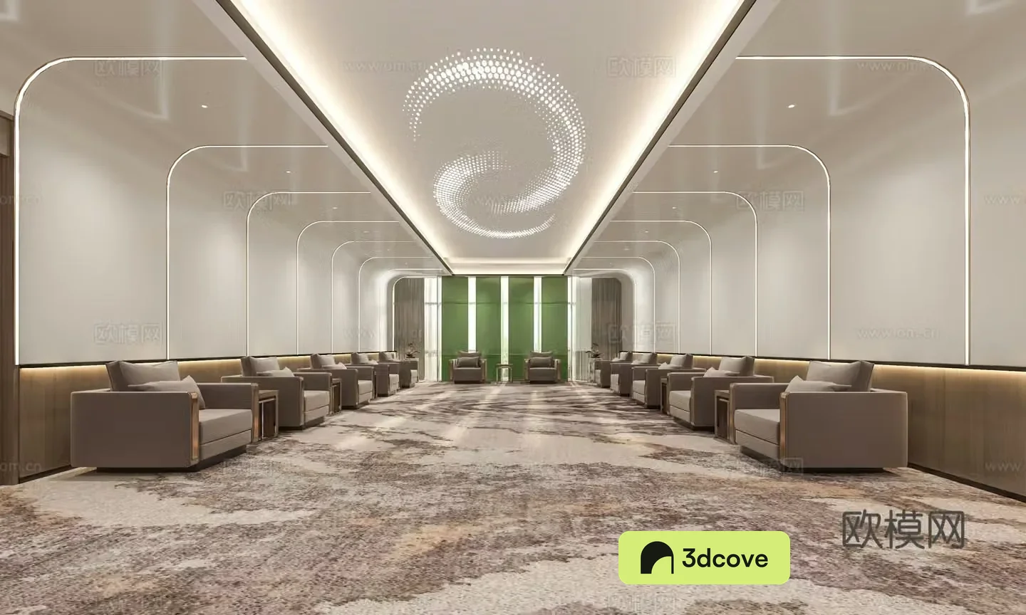 Modern VIP room reception room