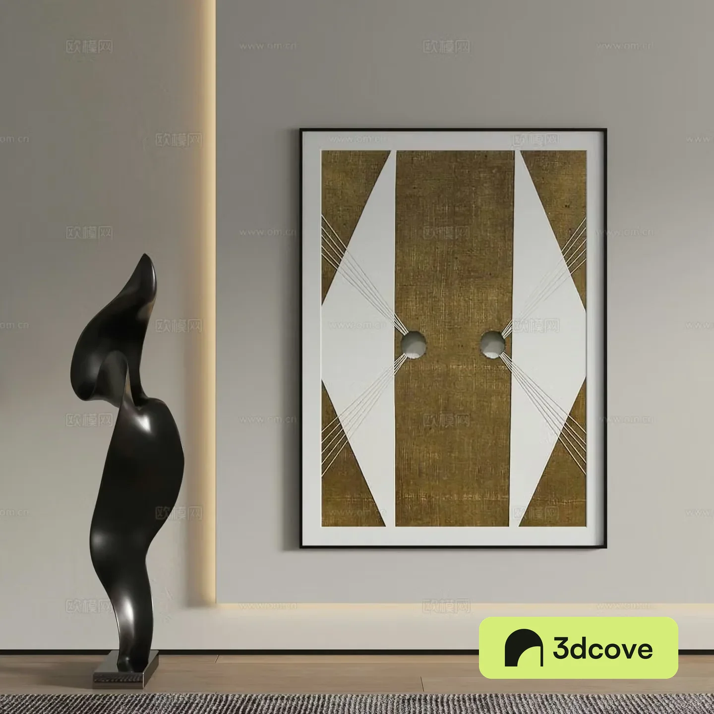 Modern decorative painting abstract painting hanging painting