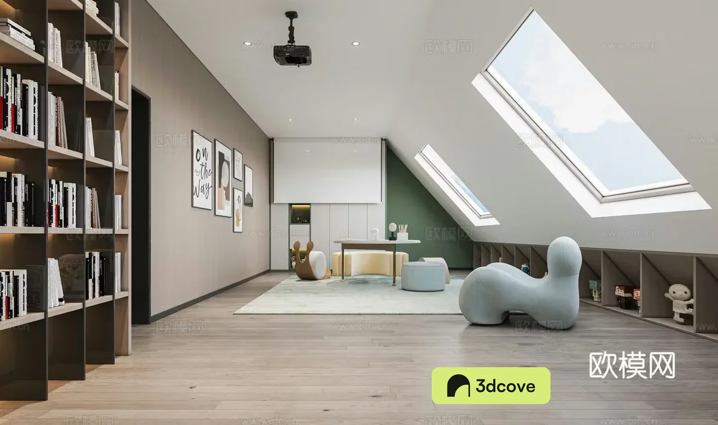 Modern children’s activity room