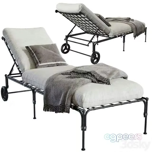 3ds Max Free – Sifas_kross_deckchair