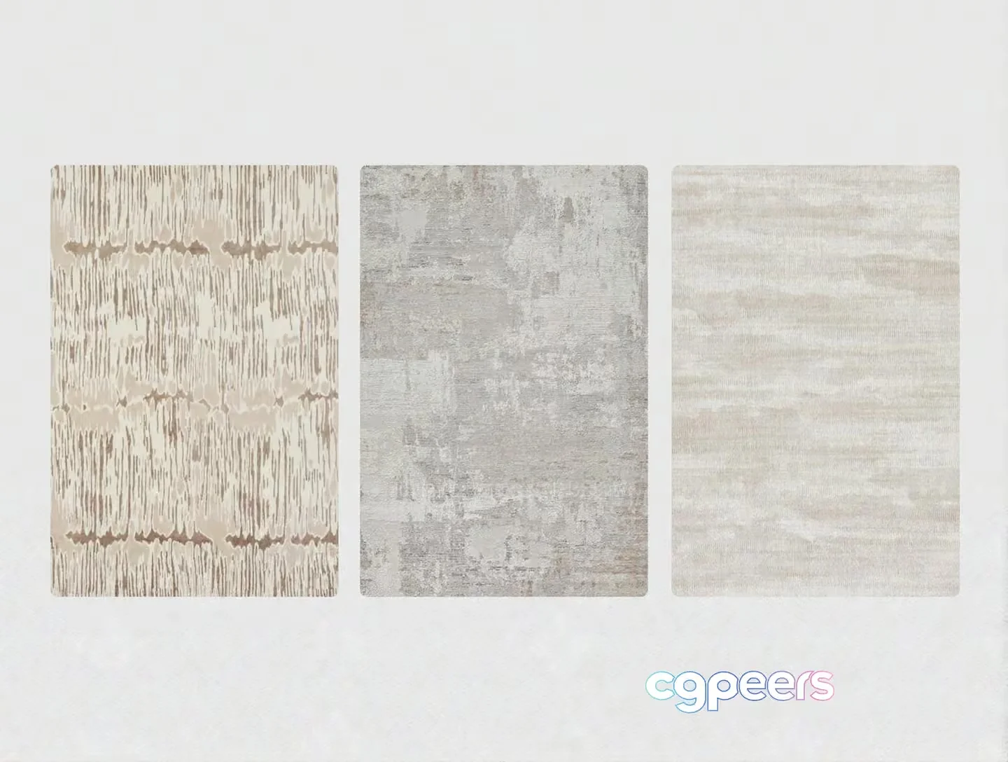 Three Rugs 3D Model – 17871 – VRAY Render